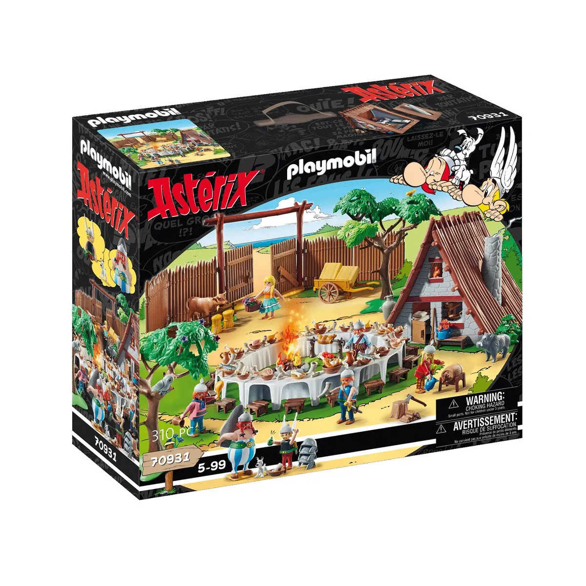 PLAYMOBIL - Playmobil Asterix Banquete de Aldea