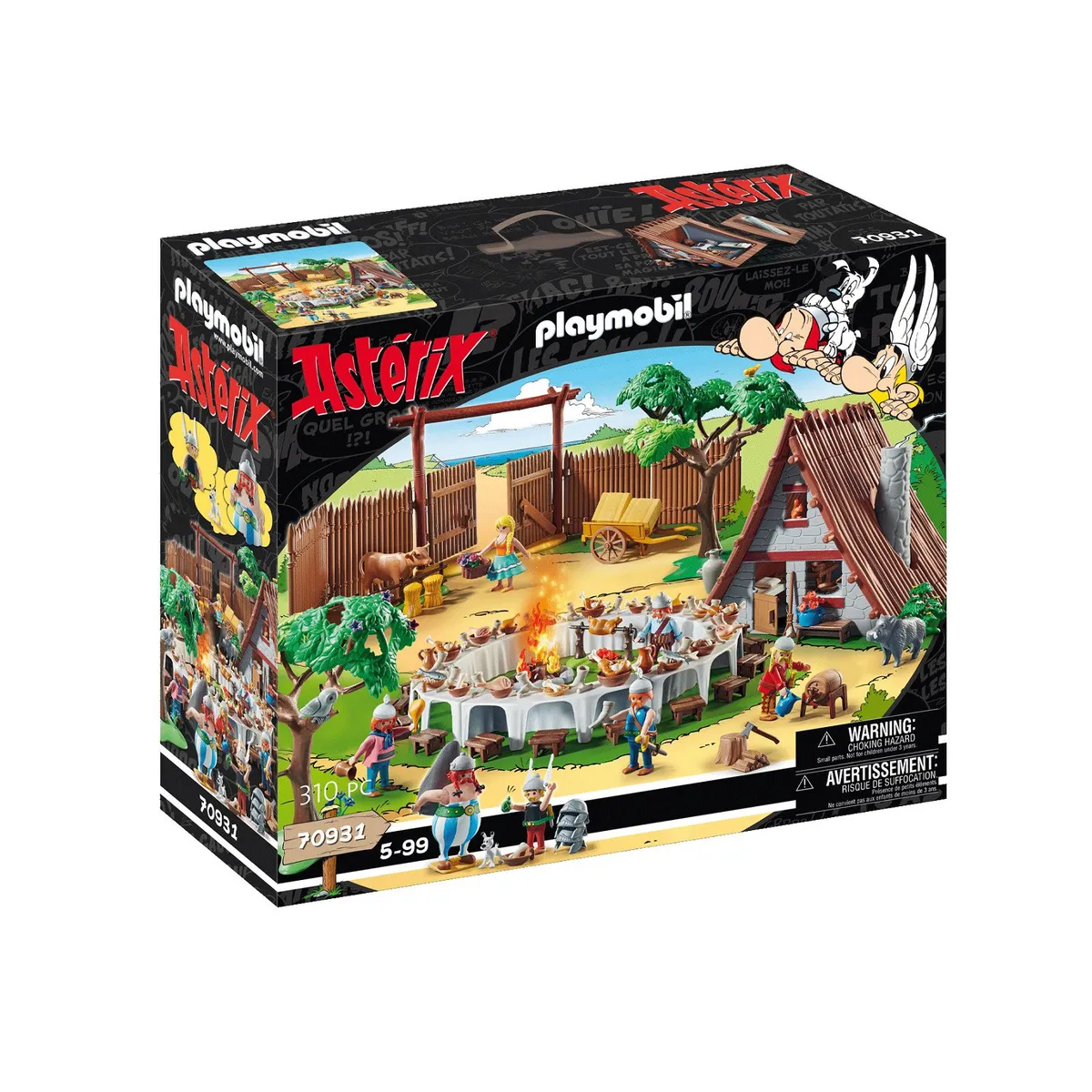 PLAYMOBIL - Playmobil Asterix Banquete de Aldea