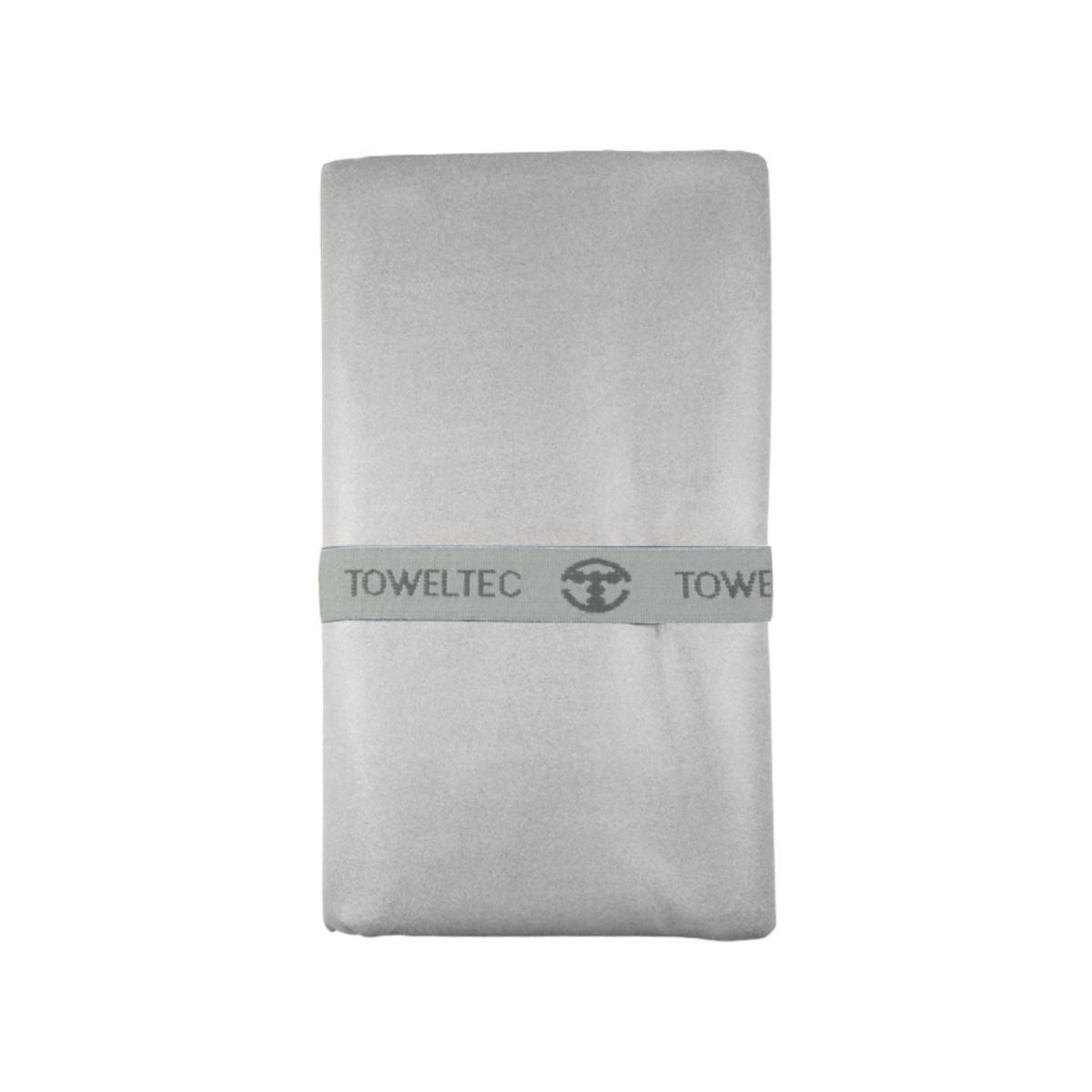 TOWELTEC - TOALLA DE MICROFIBRA LARGE PLATA 90X160CM