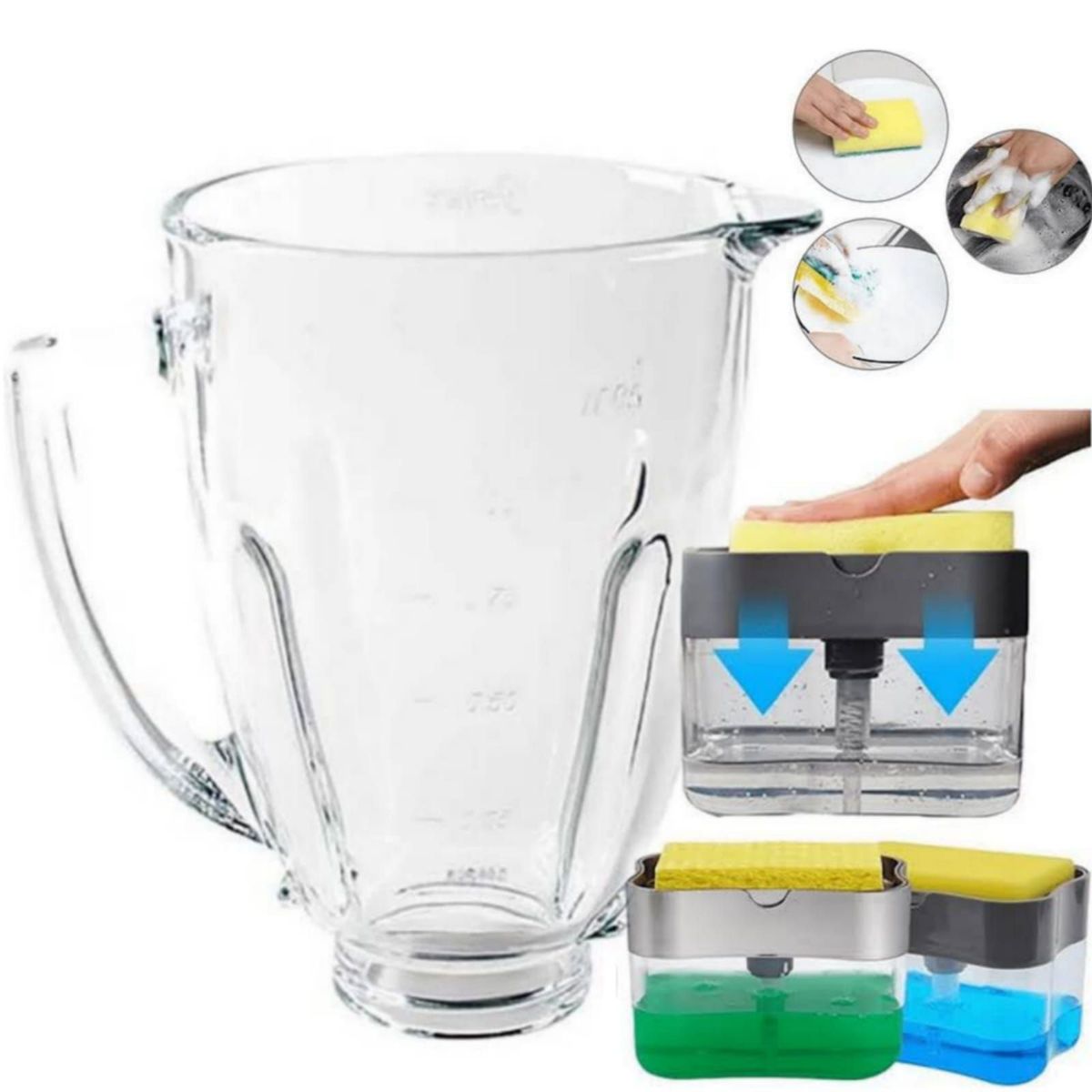 OSTER - Vaso Monterrey para Licuadora  Dispensador para Lavavajillas