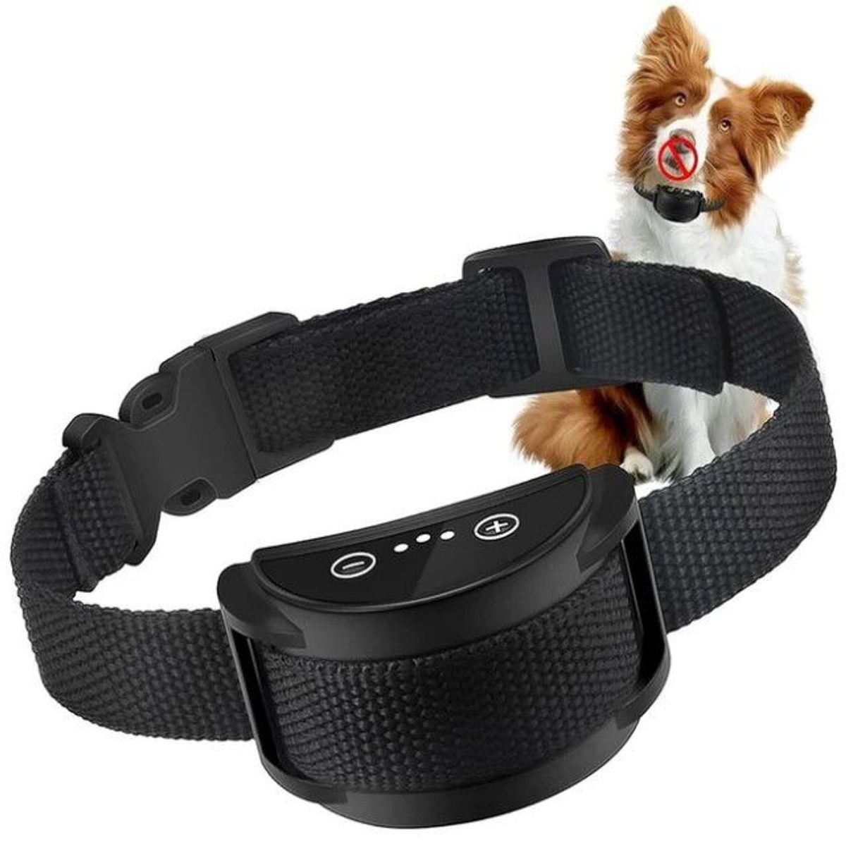 GENERICO - Collar Antiladrido Recargable Para Perros De Adiestramiento