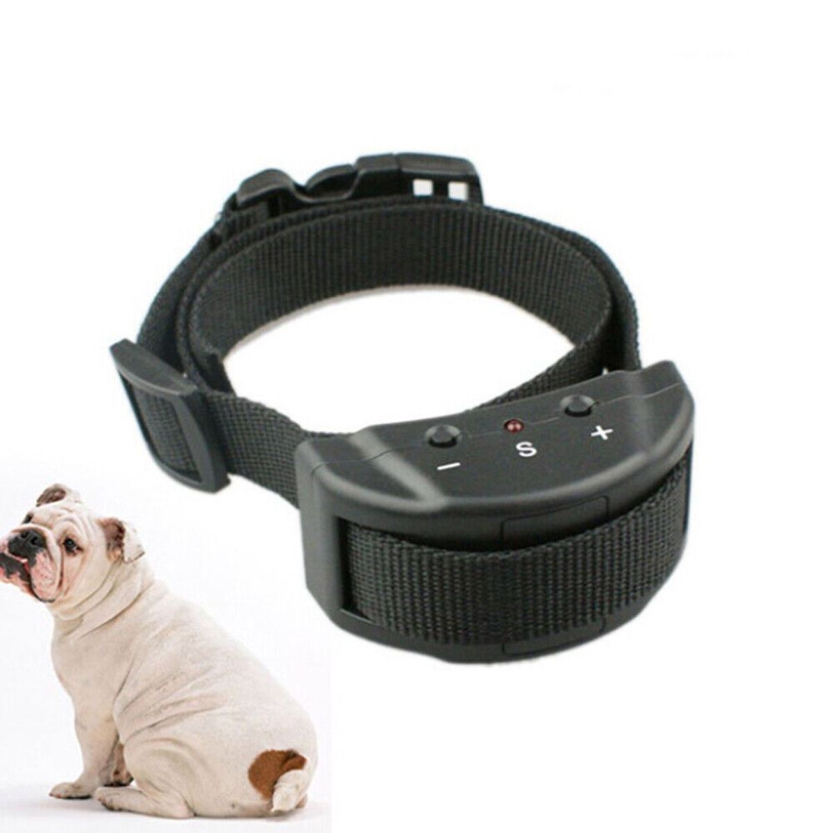 GENERICO - Collar Antiladrido Para Perros De Adiestramiento A Pilas