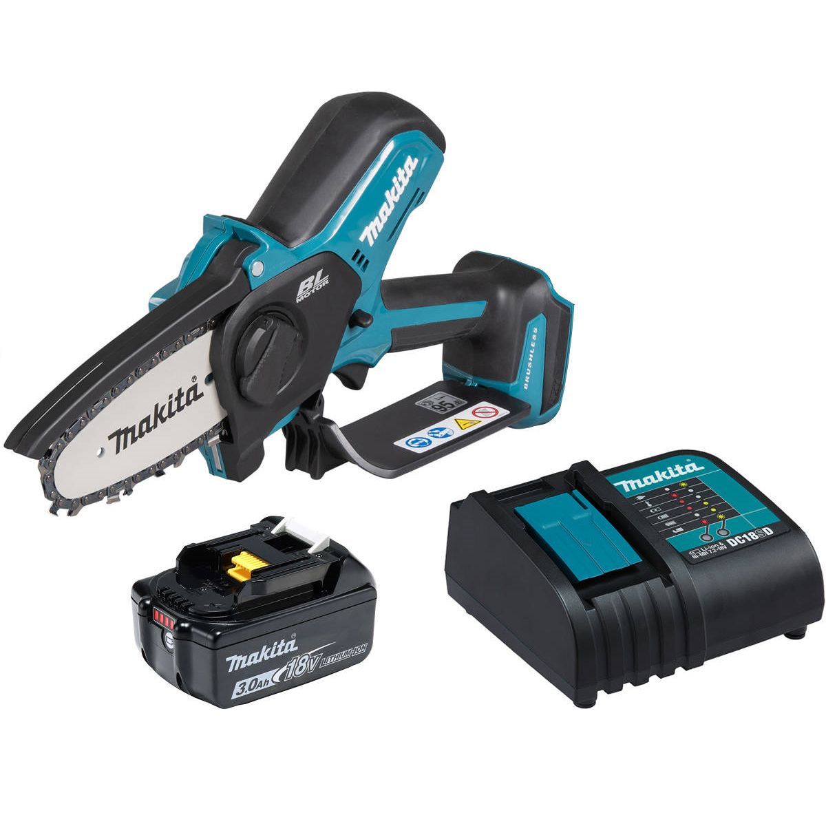 MAKITA - SIERRA DE PODA LXT INC 1 BAT 3AH Y CARGADOR DC18RC MAKITA DUC101