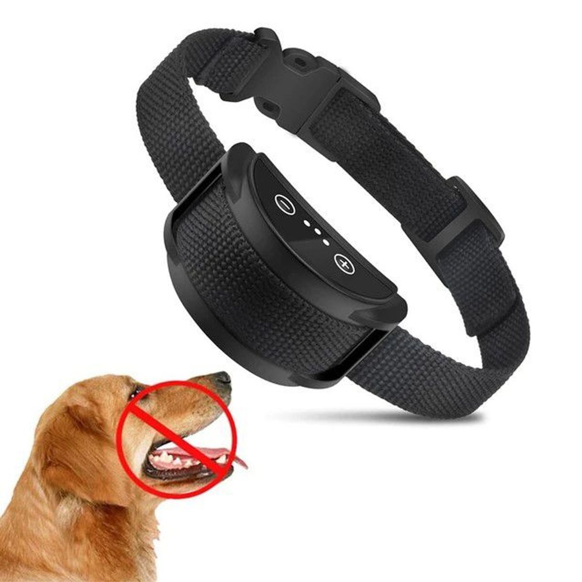 GENERICO - Collar Antiladrido para Perros de Adiestramiento Recargable