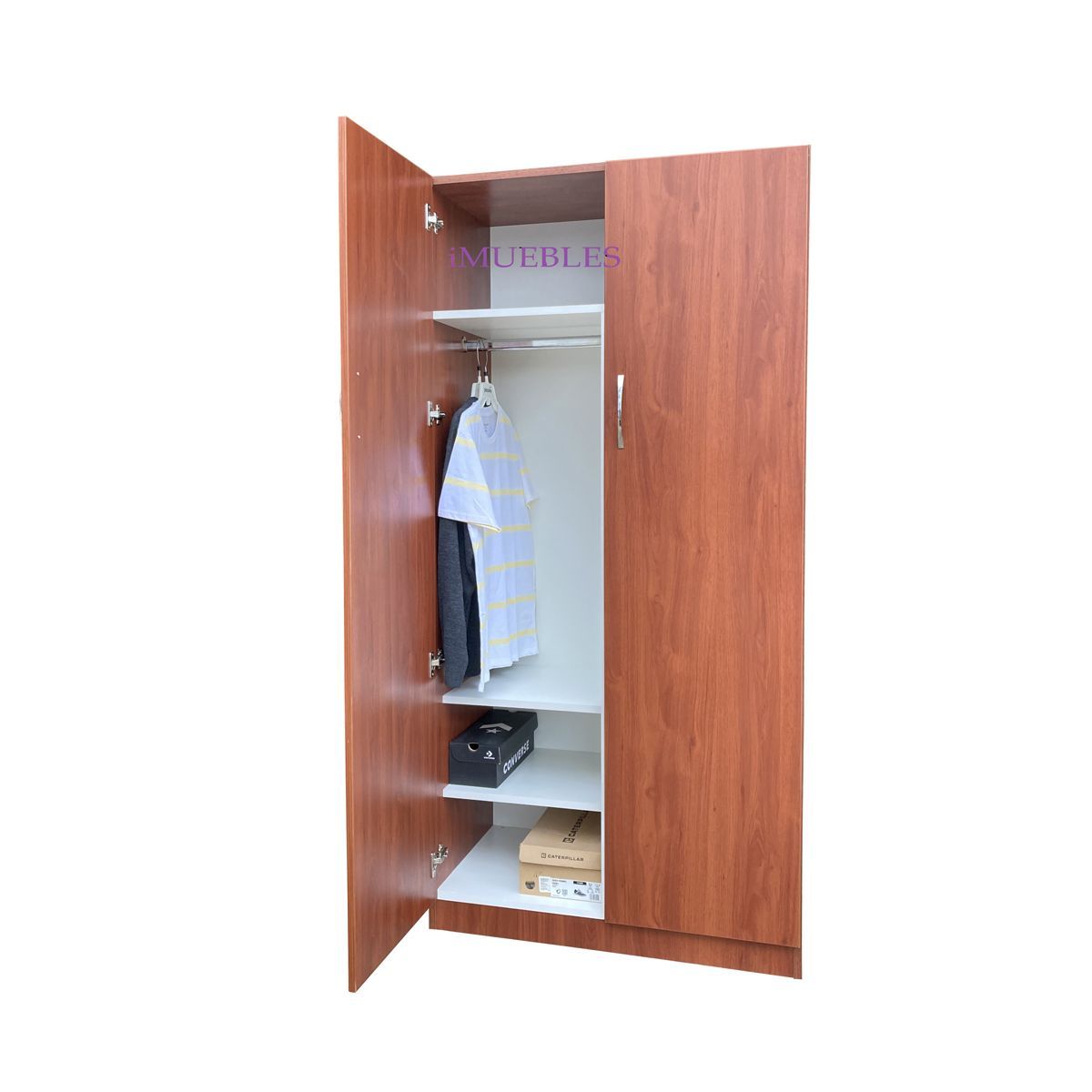 TEMEL - Ropero de Melamina Guardarropa Closet