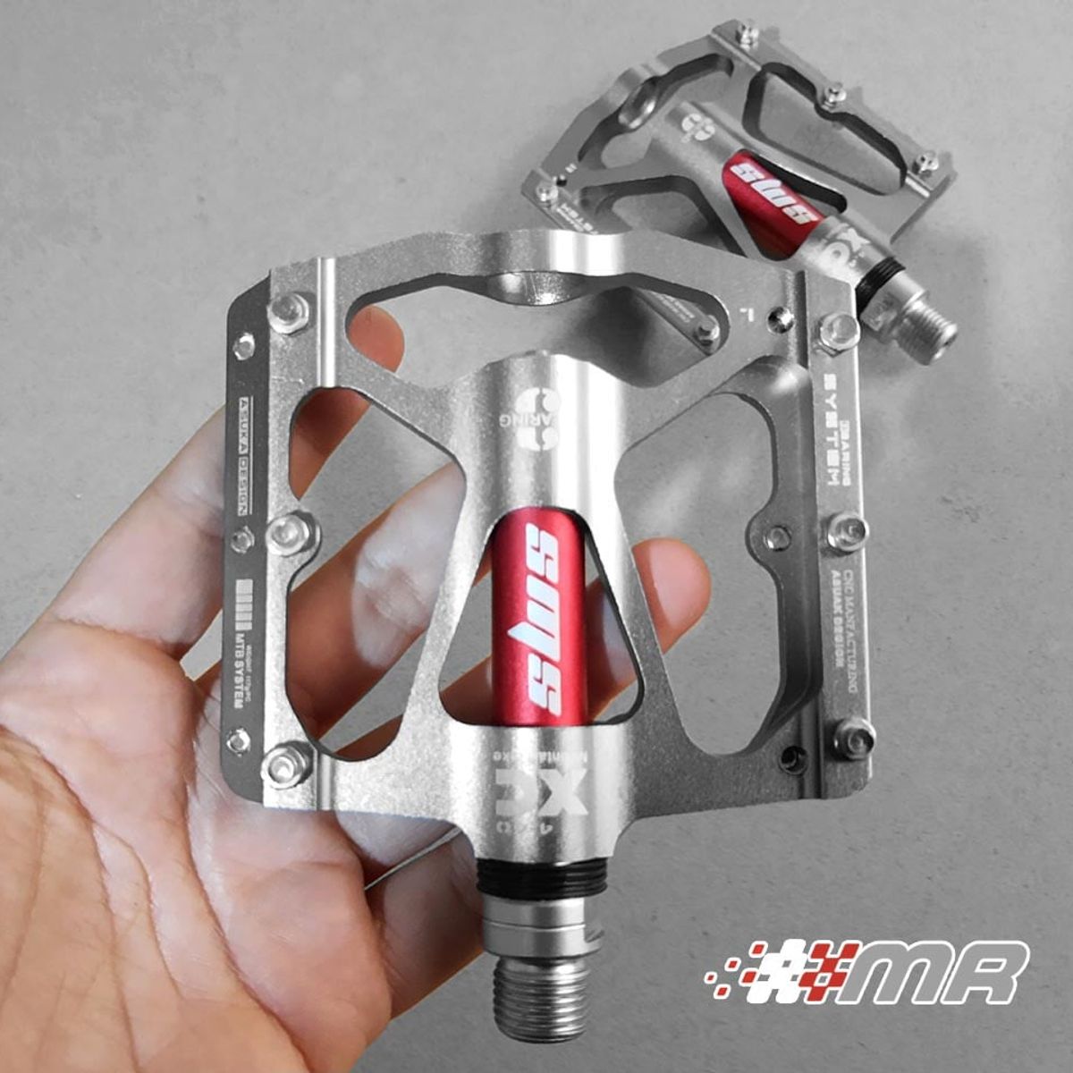 GENERICO - Pedales Para Bicicleta Montañera de aluminio SMS