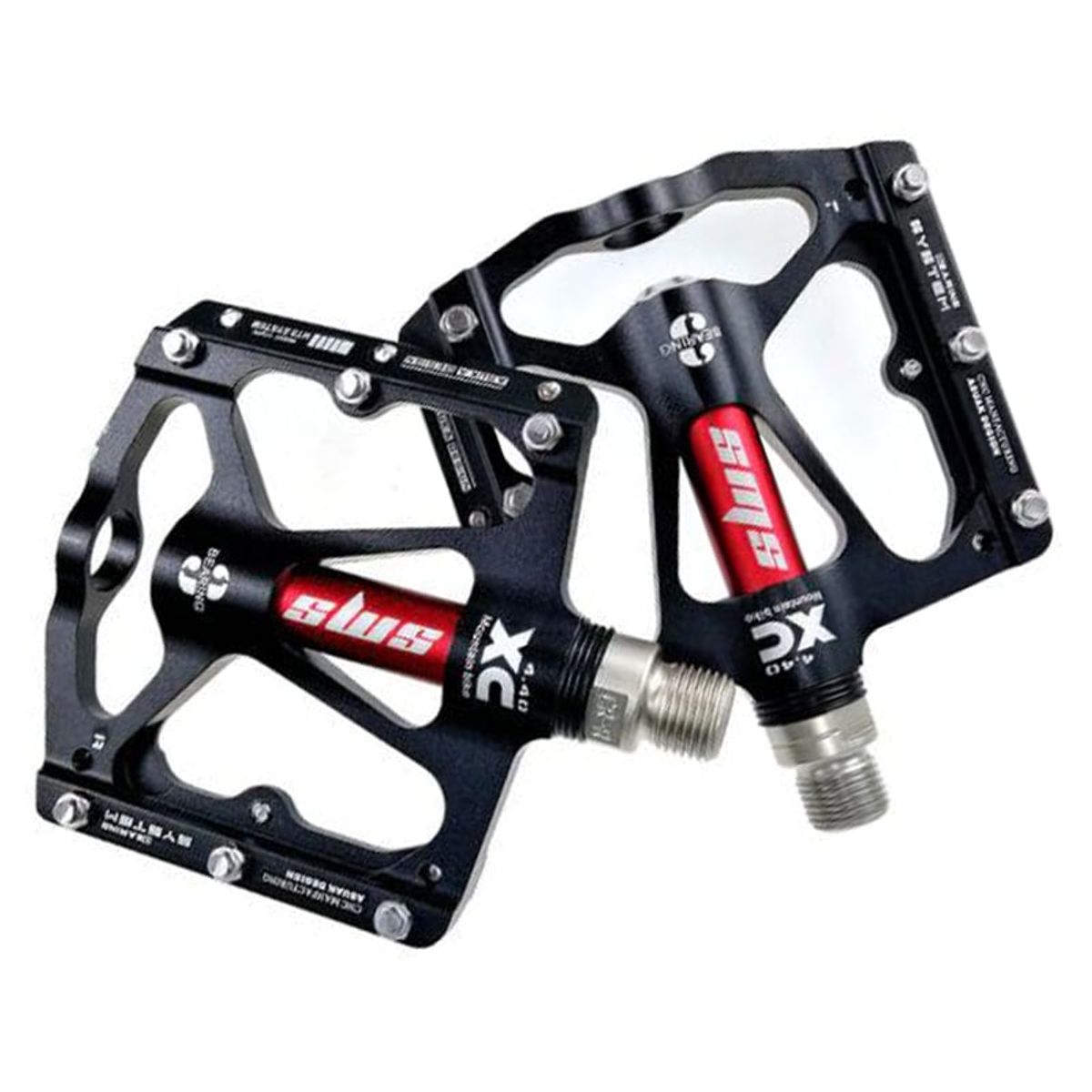 GENERICO - Pedales Para Bicicleta Montañera de aluminio SMS