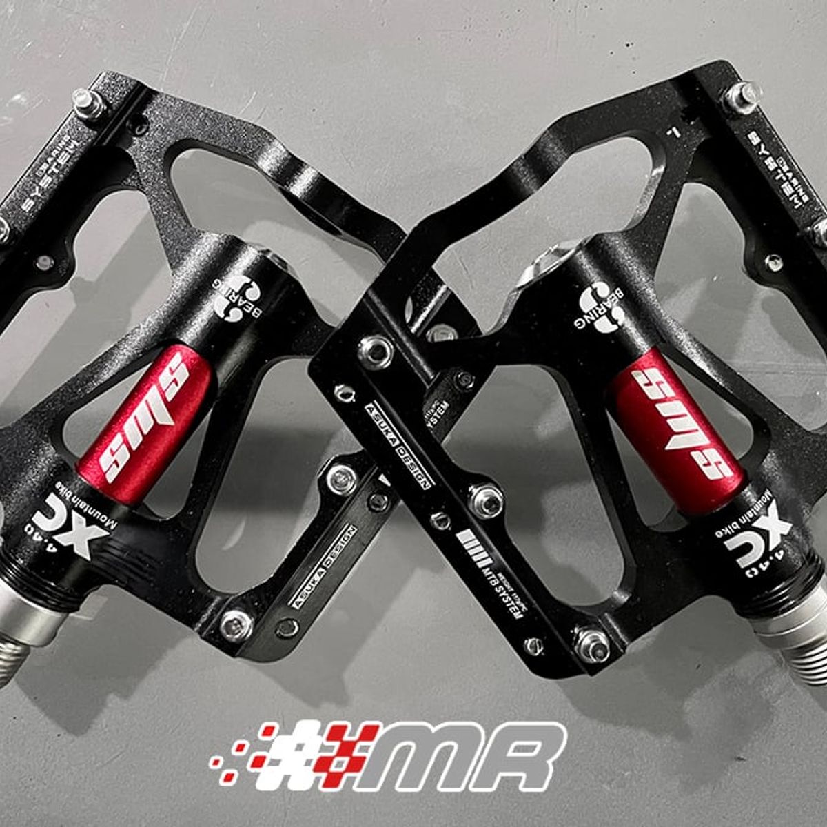 GENERICO - Pedales Para Bicicleta Montañera de aluminio SMS