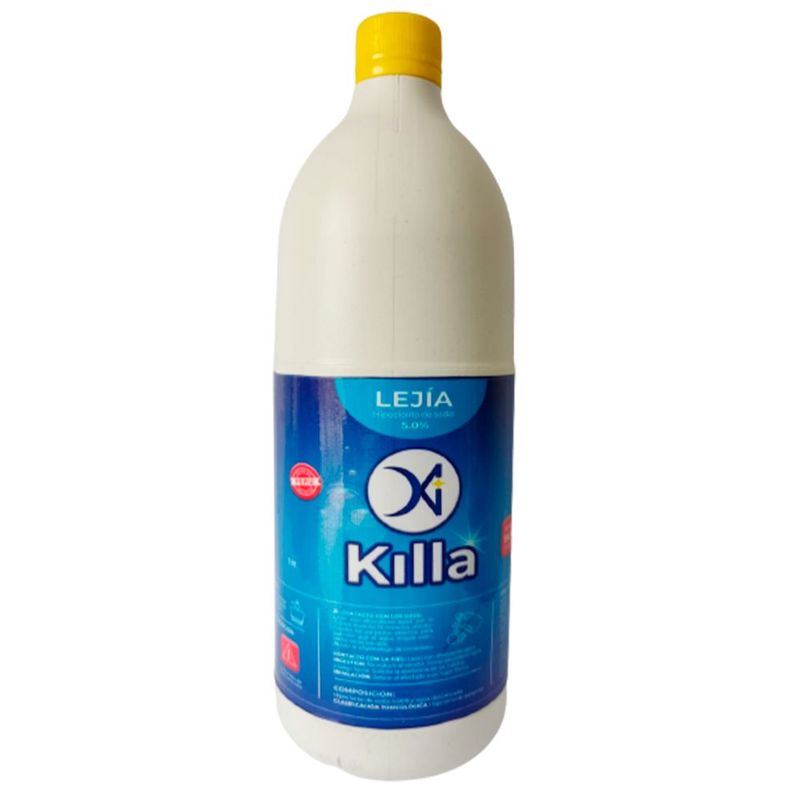KILLA - Lejía Domestica al 5 % de 1L Killa
