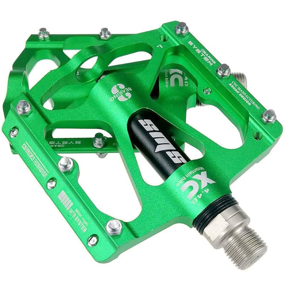 GENERICO - Pedales Para Bicicleta Montañera de aluminio SMS