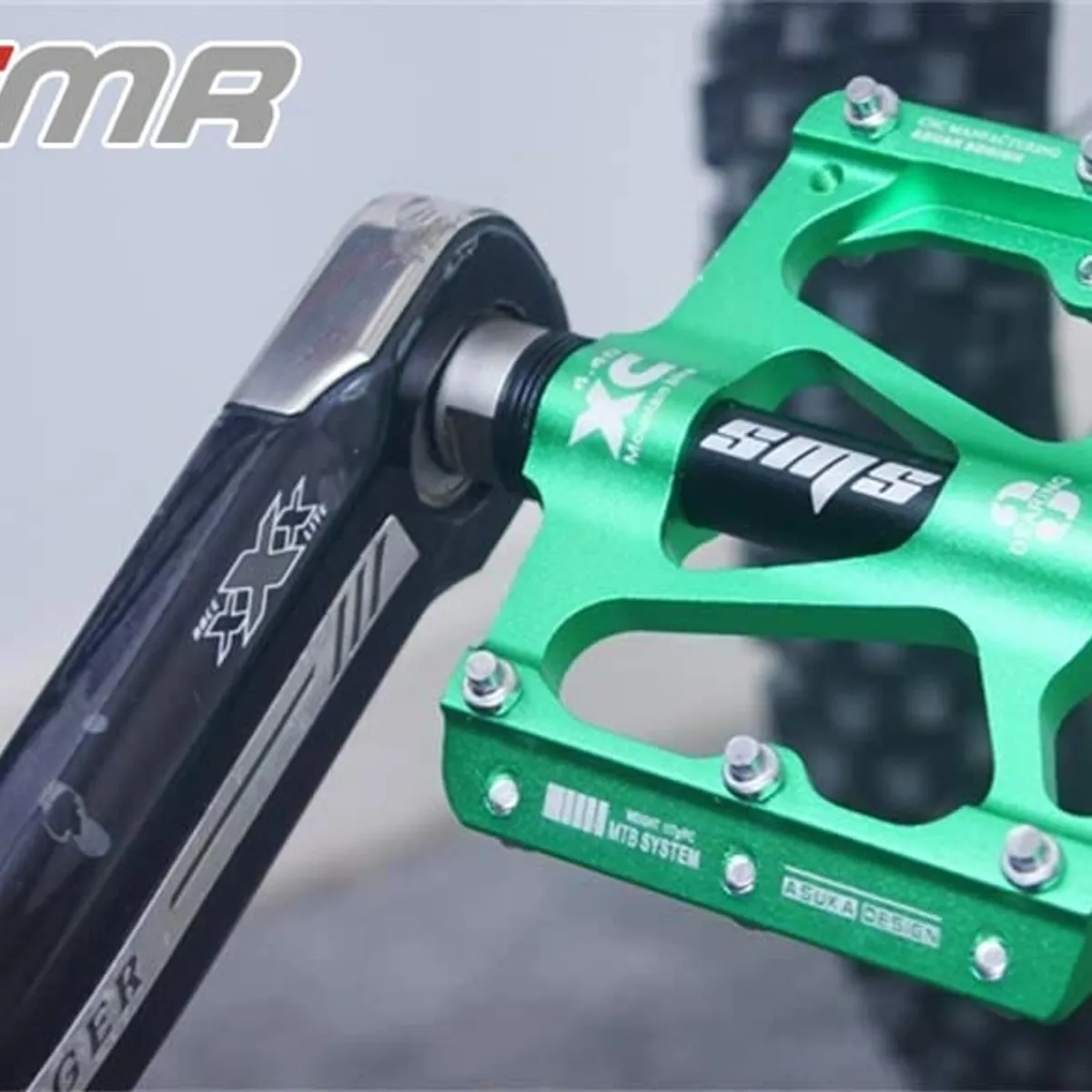 GENERICO - Pedales Para Bicicleta Montañera de aluminio SMS