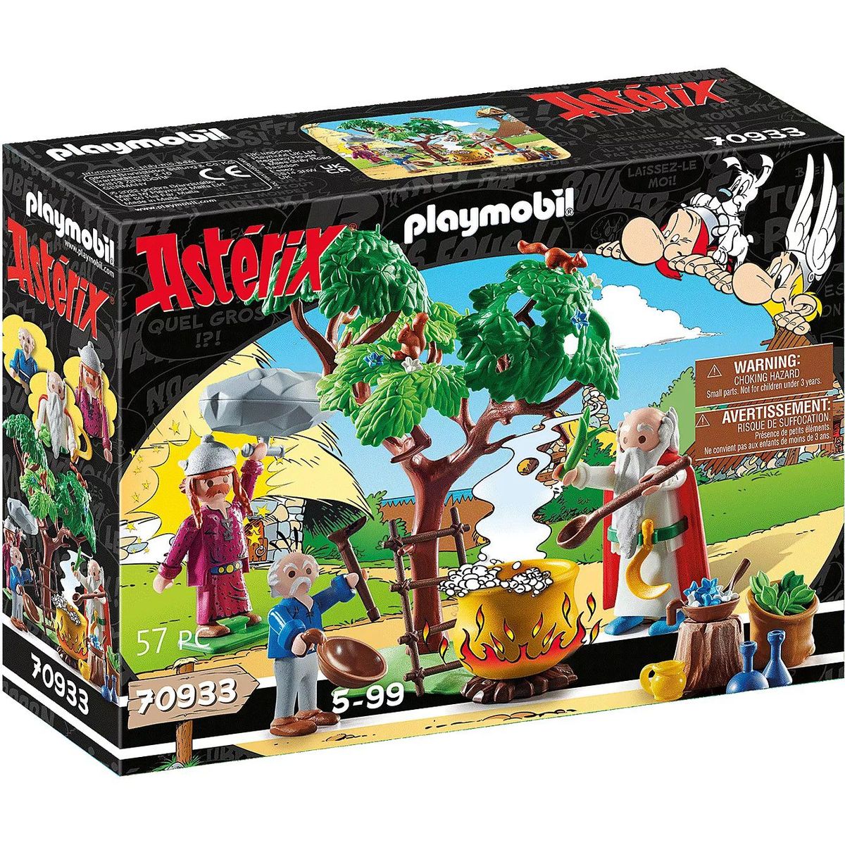 PLAYMOBIL - Playmobil Asterix Panorámix con el Caldero de Poción Mágica