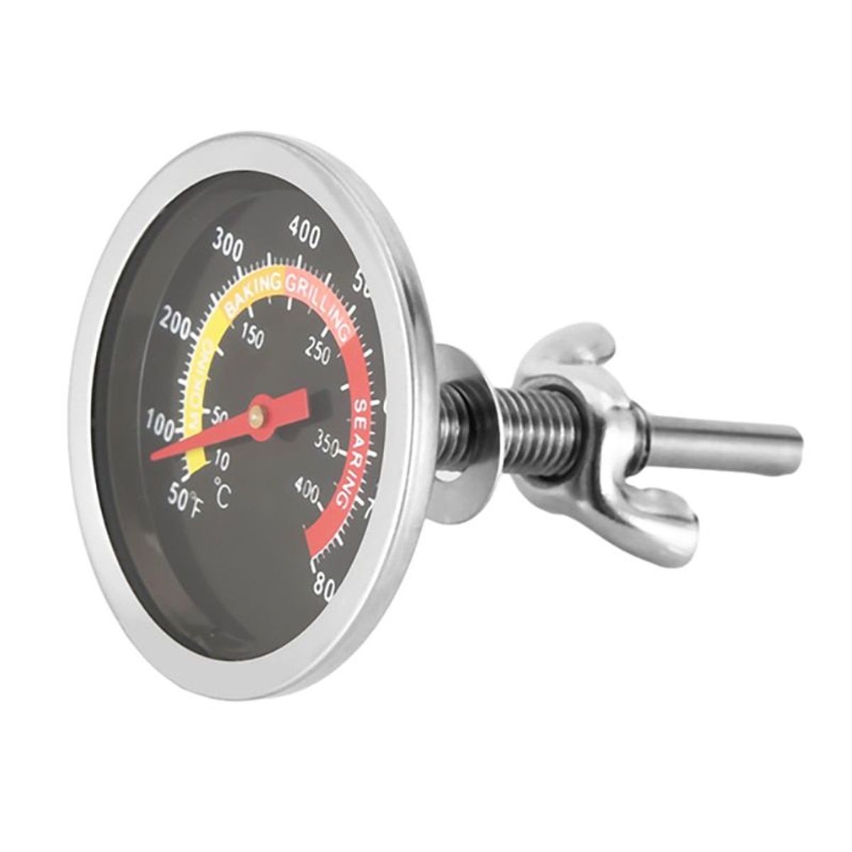GENERICO - Termómetro para parrilla barbacoa horno artesanal