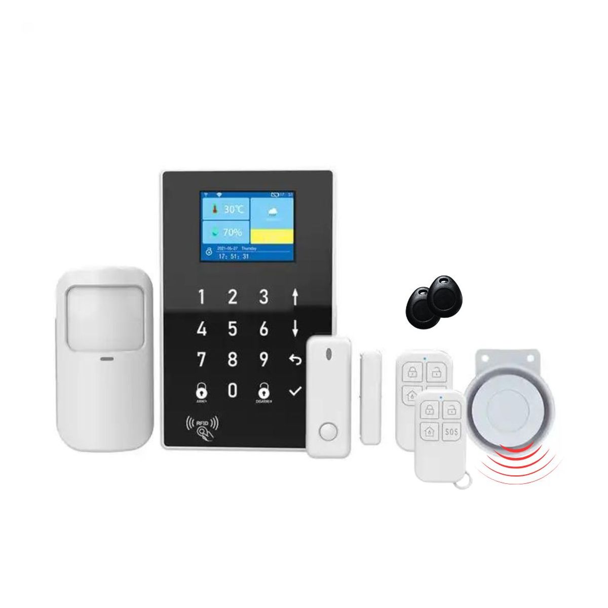 SHEEPBUSTER - Combo de Alarma Inalambrico de Seguridad Interior