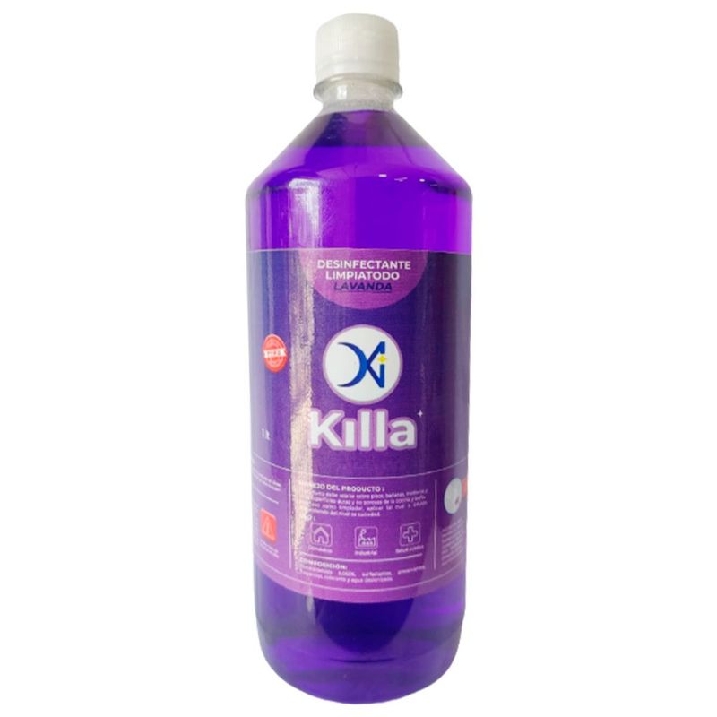 KILLA - Limpia Todo Desinfectante Lavanda Killa Litro
