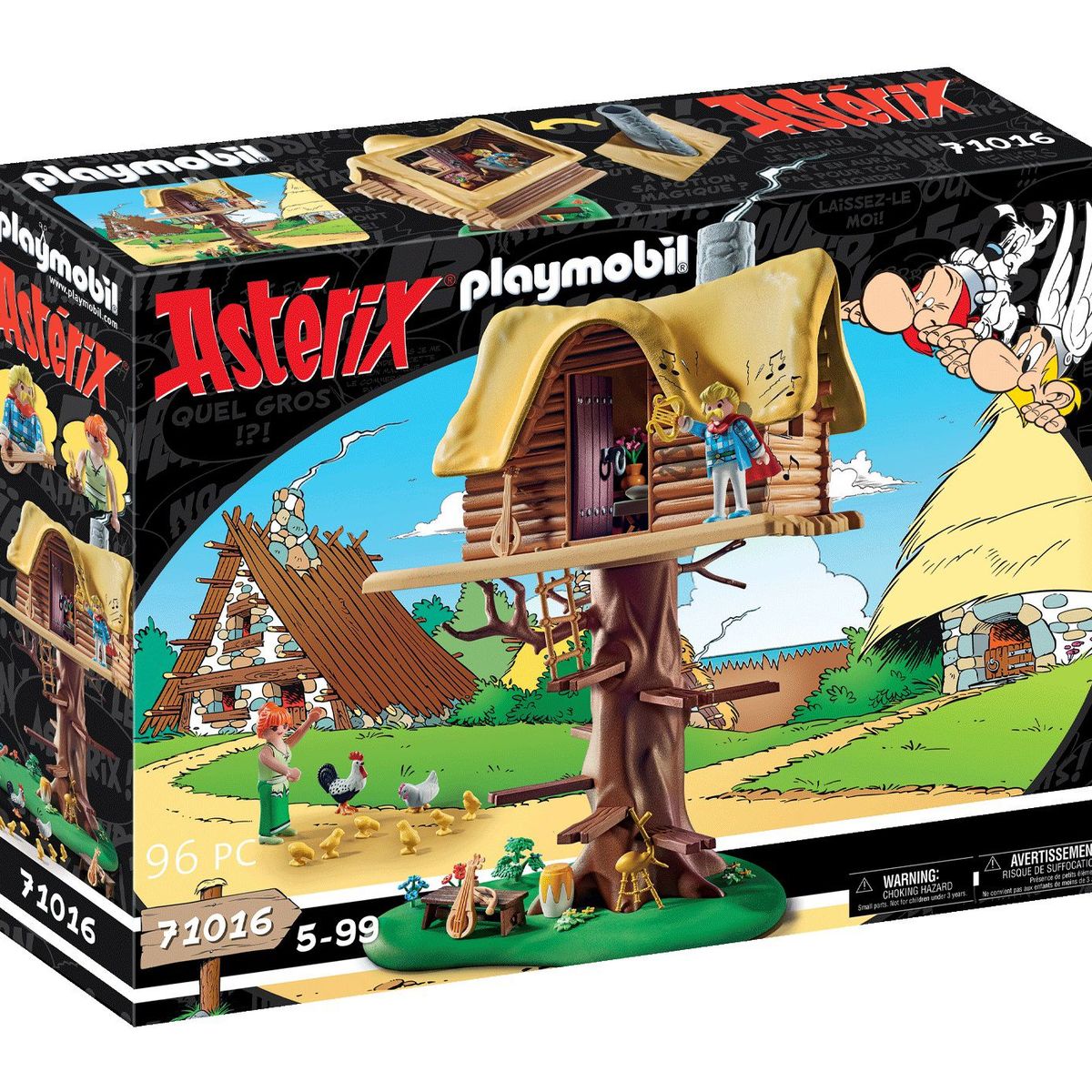 PLAYMOBIL - Playmobil Asterix Asurancetúrix con Casa del Árbol
