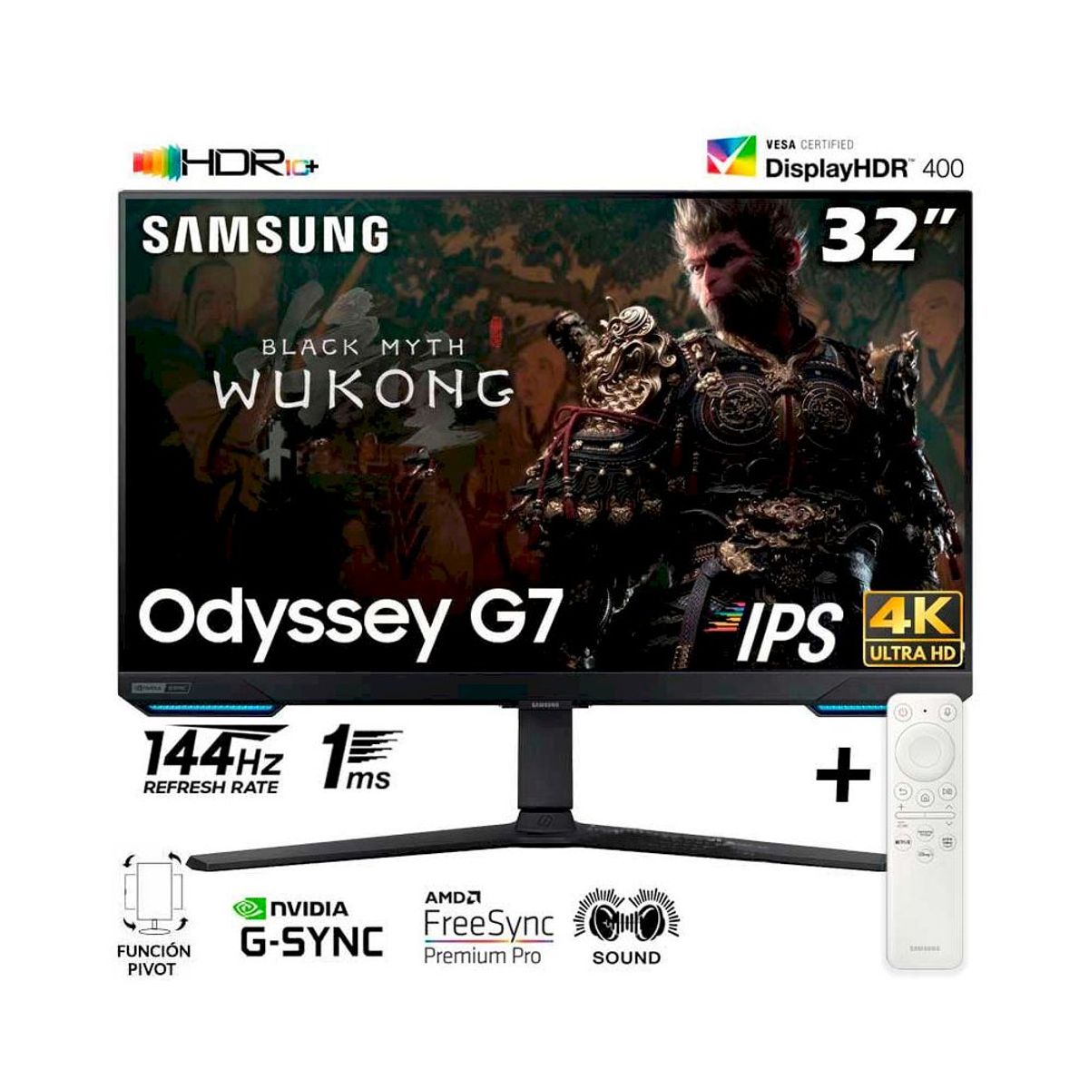 SAMSUNG - Monitor Samsung LS32CM502E 32 FULL HD 60HZ 4MS