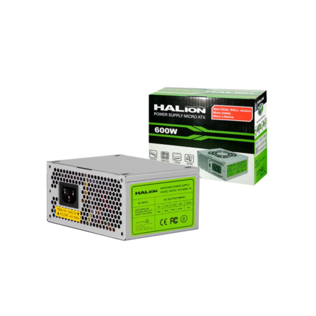 HALION - Fuente De Poder Micro Atx 600w Halion