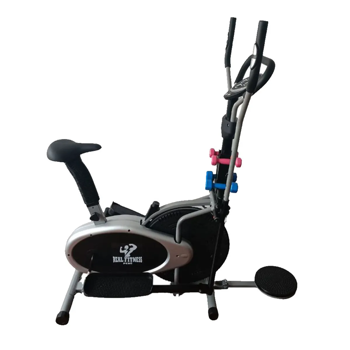REAL FITNESS PERU - BICICLETA ELIPTICA CON PESAS Y TWIST REAL FITNESS PERU