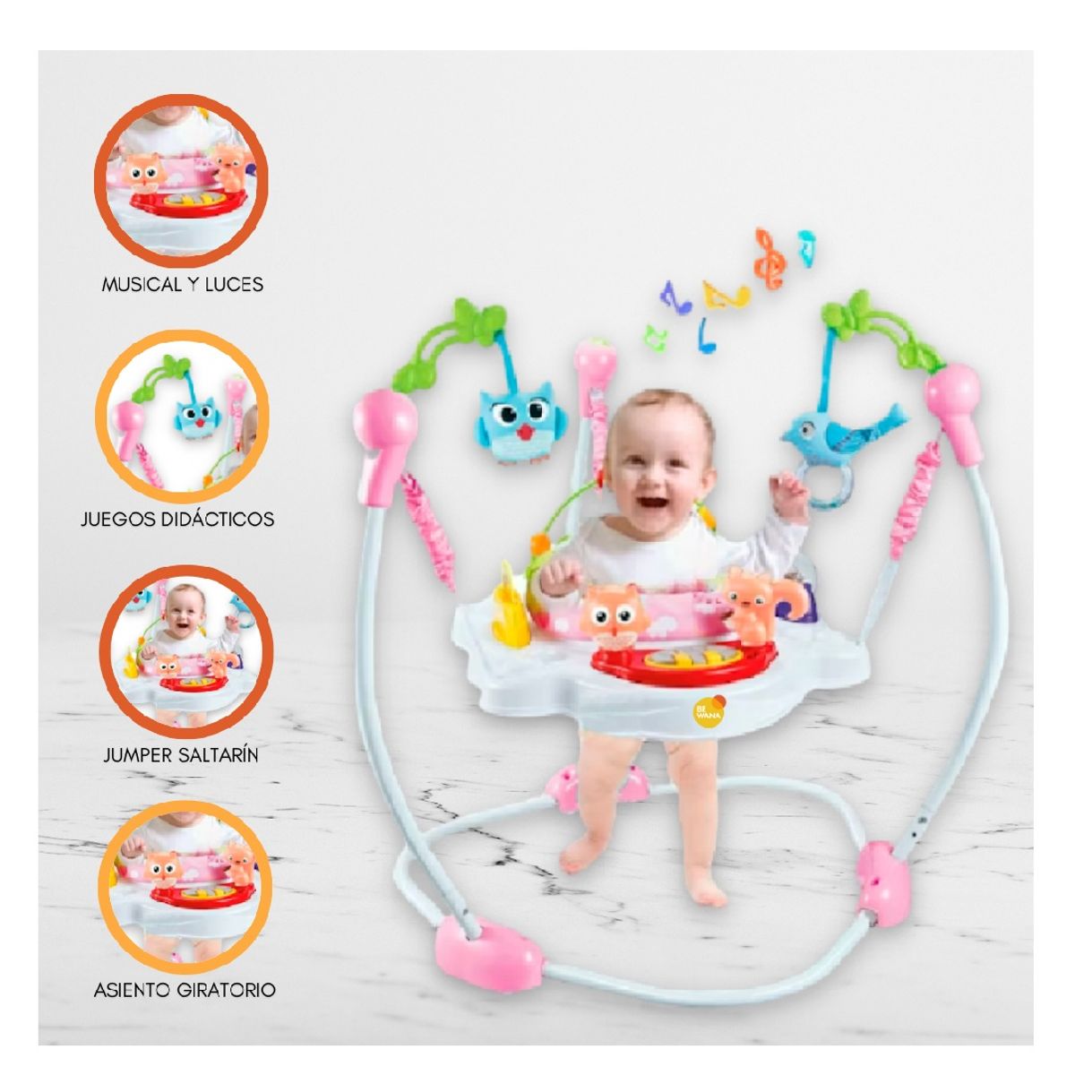 IDEAL - Saltarín Centro de Actividades Ideal Jumper 360°