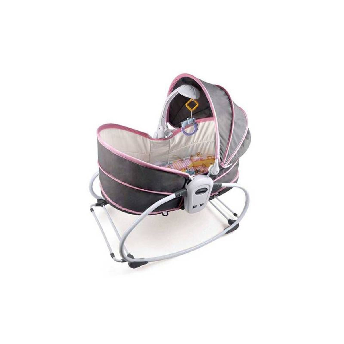 IDEAL - Silla Mecedora Moisés Portátil Multifuncional 5 en 1 Niña