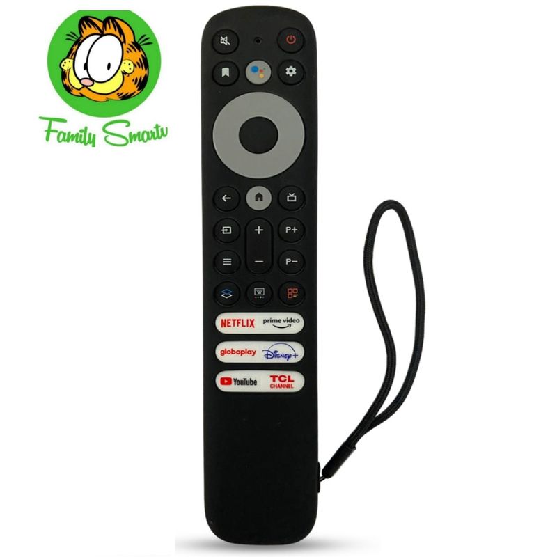 TCL - Funda de silicona para Control remoto Tcl Rc902v  Negro