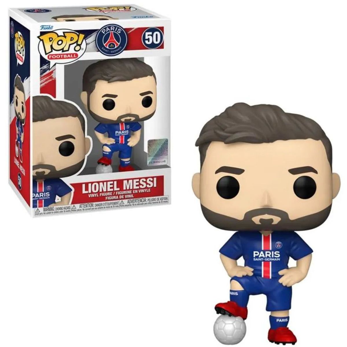 FUNKO - Funko Pop! Football: Paris Saint Germain - Lionel Messi 50
