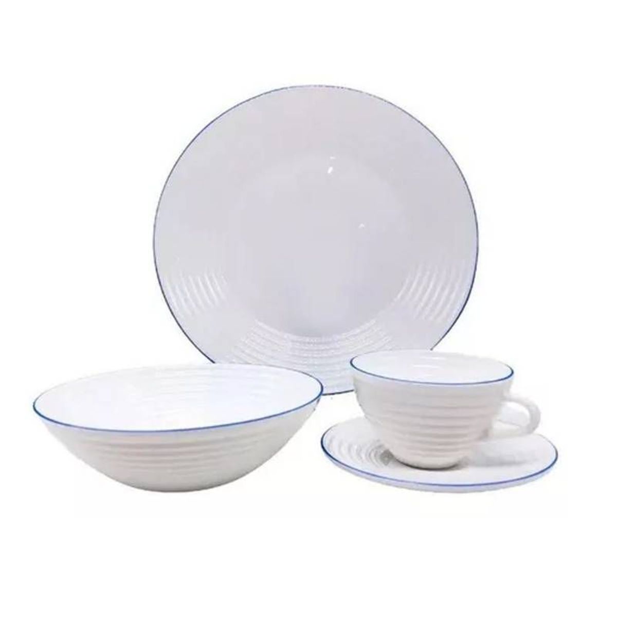 OSTER - Juego de Vajilla Oster Dinnerware 16 piezas