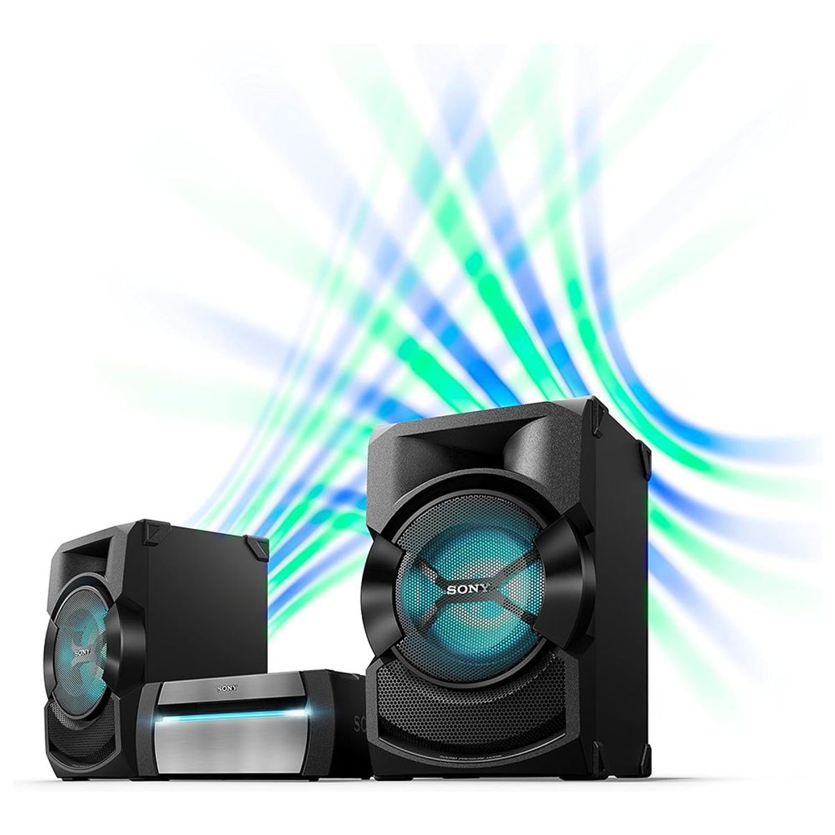 SONY - Equipo De Sonido Sony Shake X10D Sistema De Audio De Alta Potencia