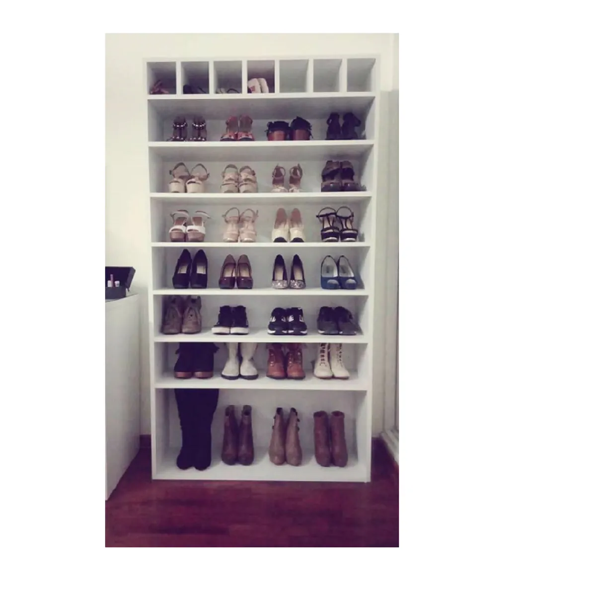 GENERICO - ZAPATERA ANGIE - LA CASA DEL MUEBLERO - BLANCO