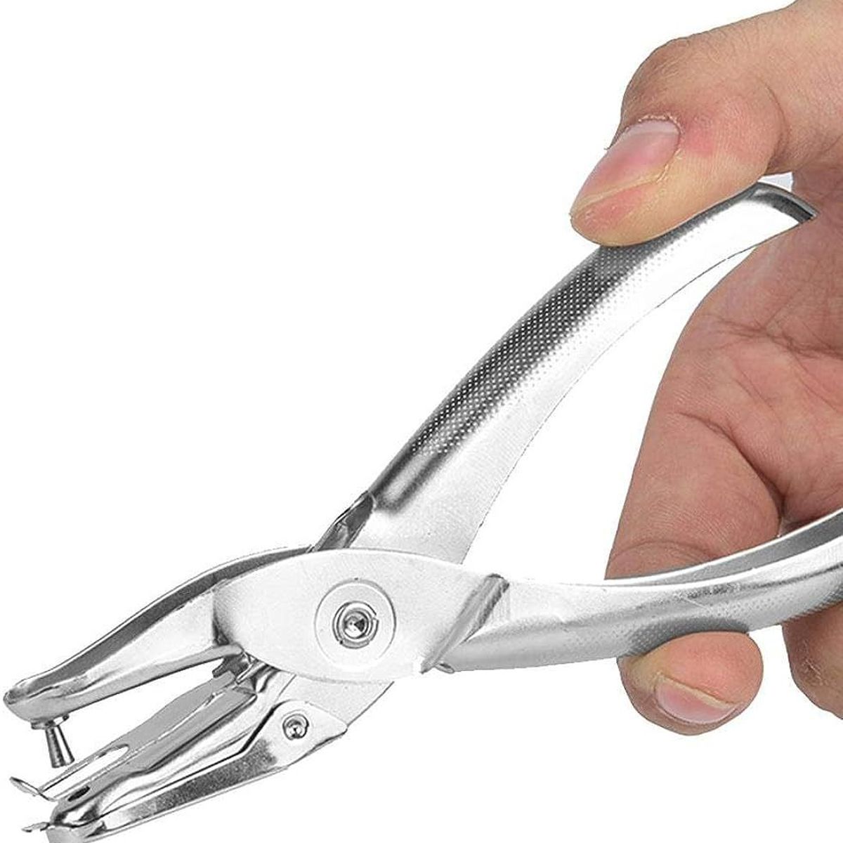 GENERICO - Perforador De Papel 3mm de 1 Hueco Manual Para Tarjetas