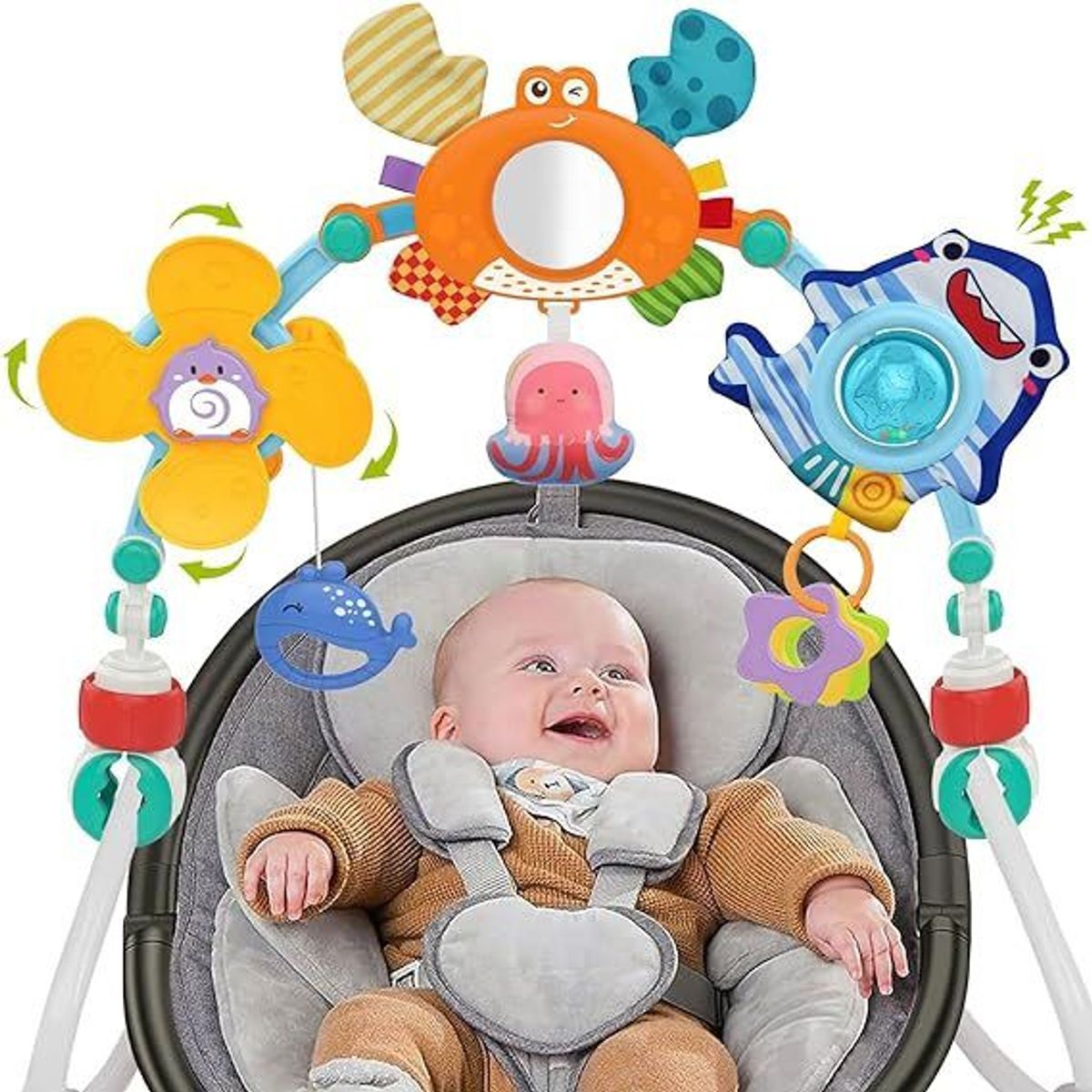 GENERICO - Juguete para el arco coche  cuna silla de auto mecedora