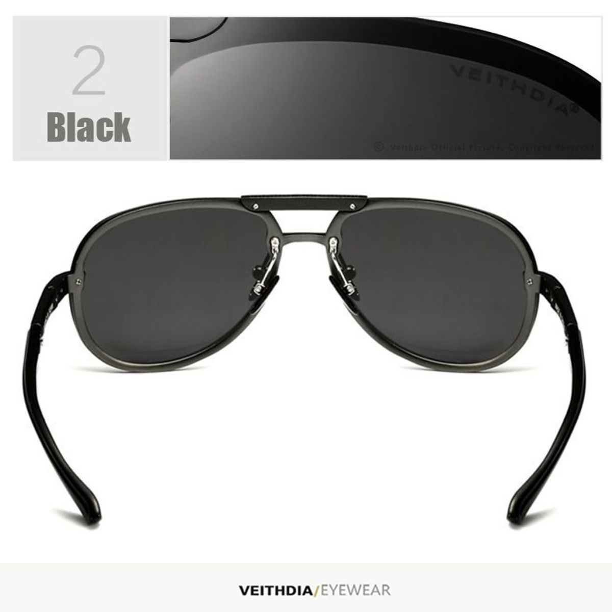 VEITHDIA - Lentes de Sol VEITHDIA - Polarizados - UV400