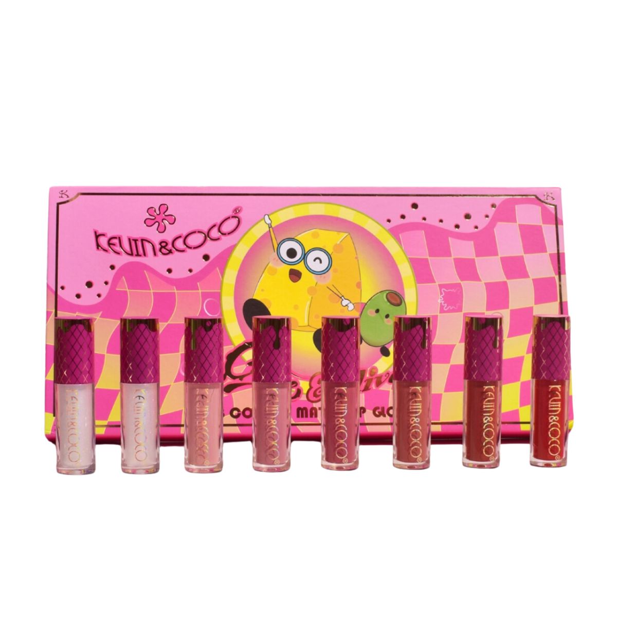 GENERICO - Pack de 3 labiales Gloss 3 tono Revel