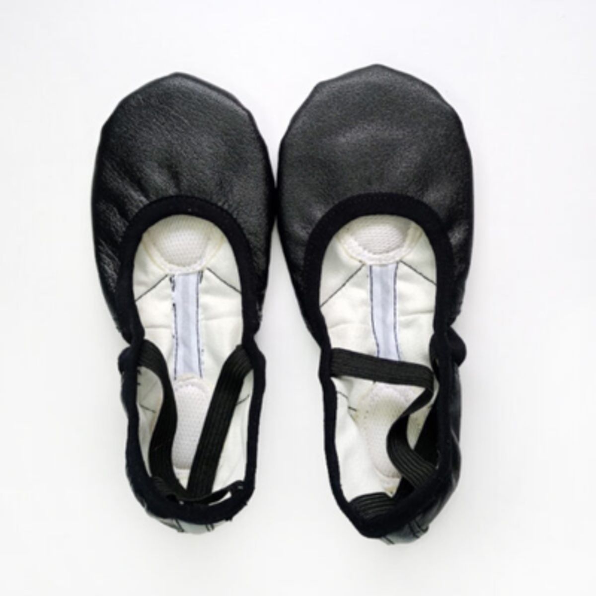 GENERICO - Zapatillas de ballet medias puntas de cuero