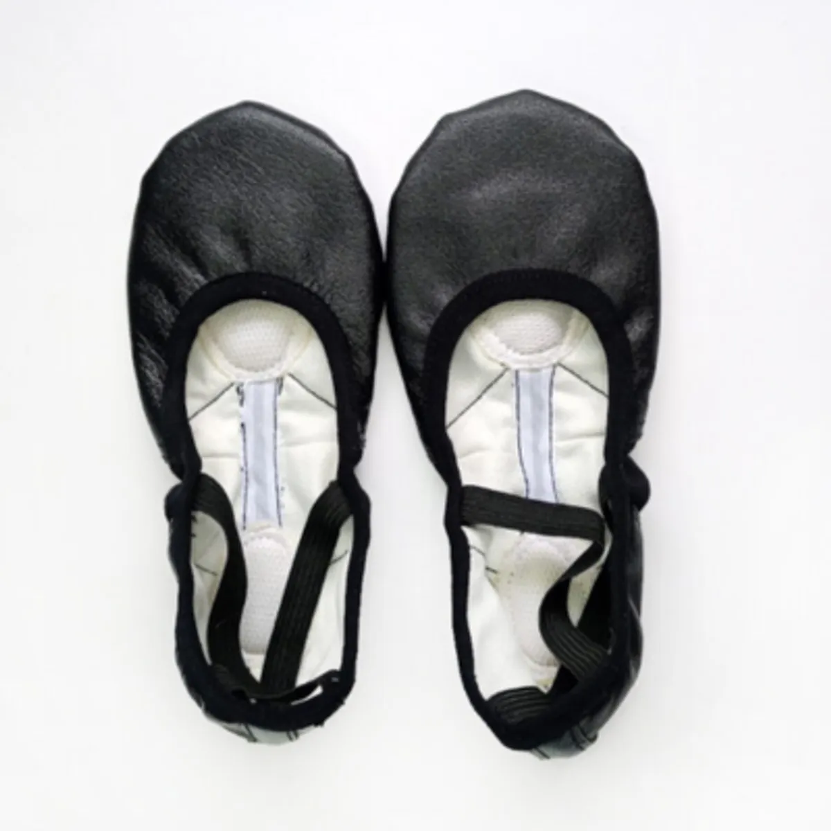 GENERICO - Zapatillas de ballet medias puntas de cuero