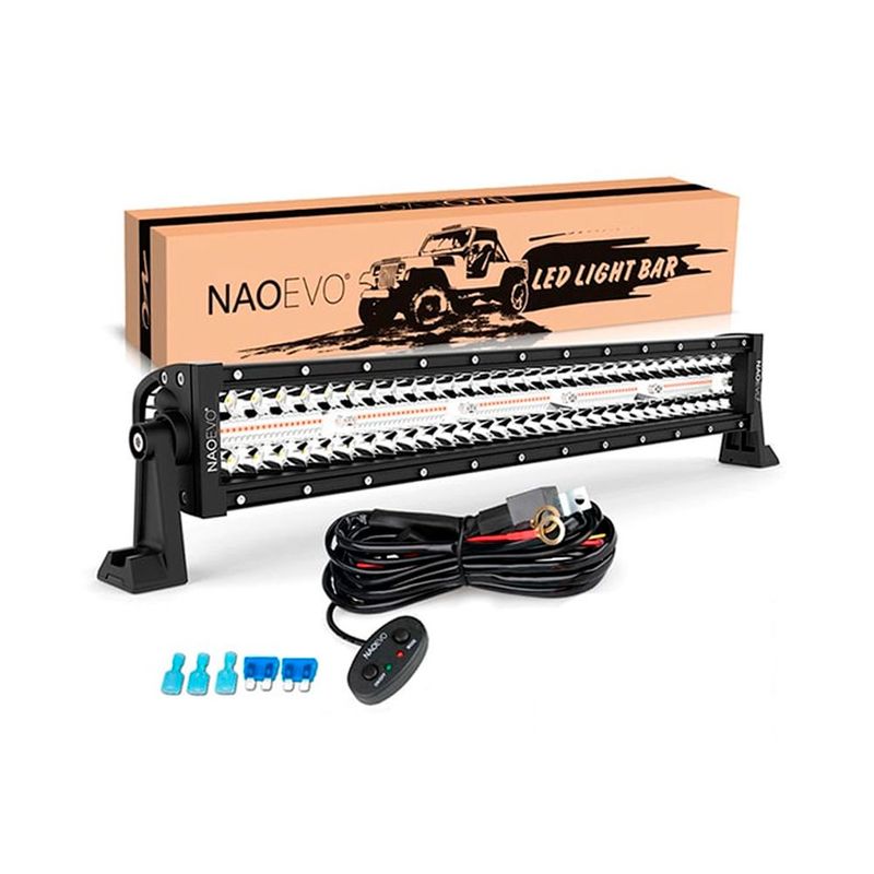 NAOEVO - Kit Barra LED 22 pulgadas Reflector dual NAOEVO