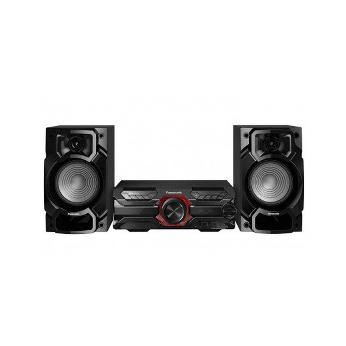 PANASONIC - Minicomponente Panasonic SCAKX320PSK 450 watts Woofer 16cm efecto DJ