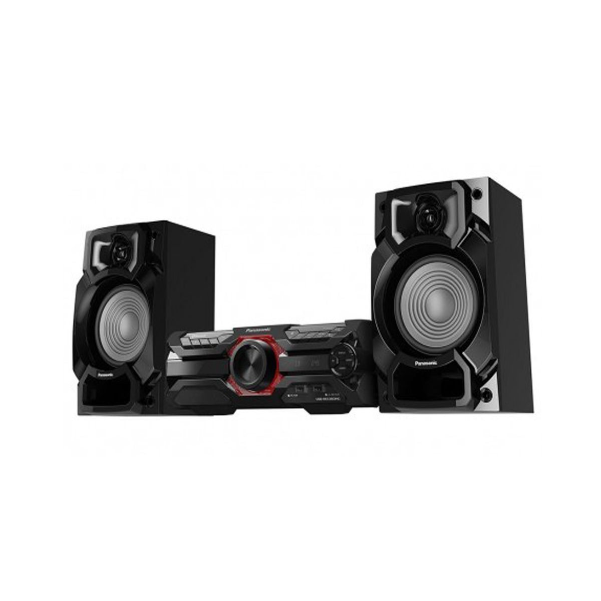 PANASONIC - Minicomponente Panasonic SCAKX320PSK 450 watts Woofer 16cm efecto DJ