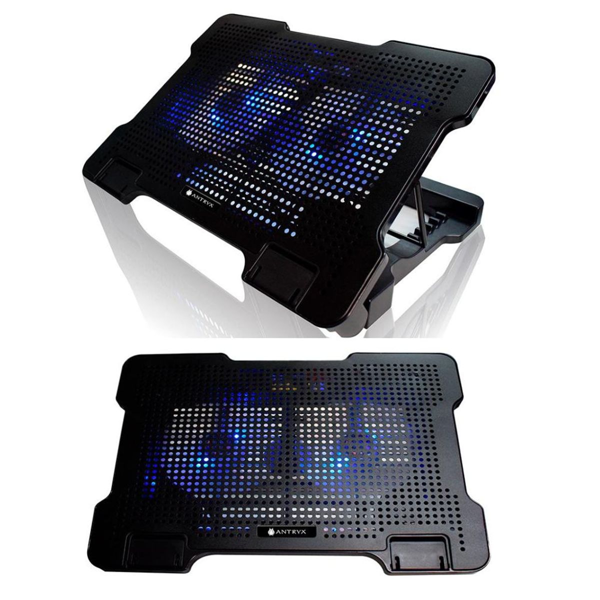 ANTRYX - COOLER PARA LAPTOP DE ALUMINIO 6 NIVELES ANTRYX XTREME AIR N300 NEGRO