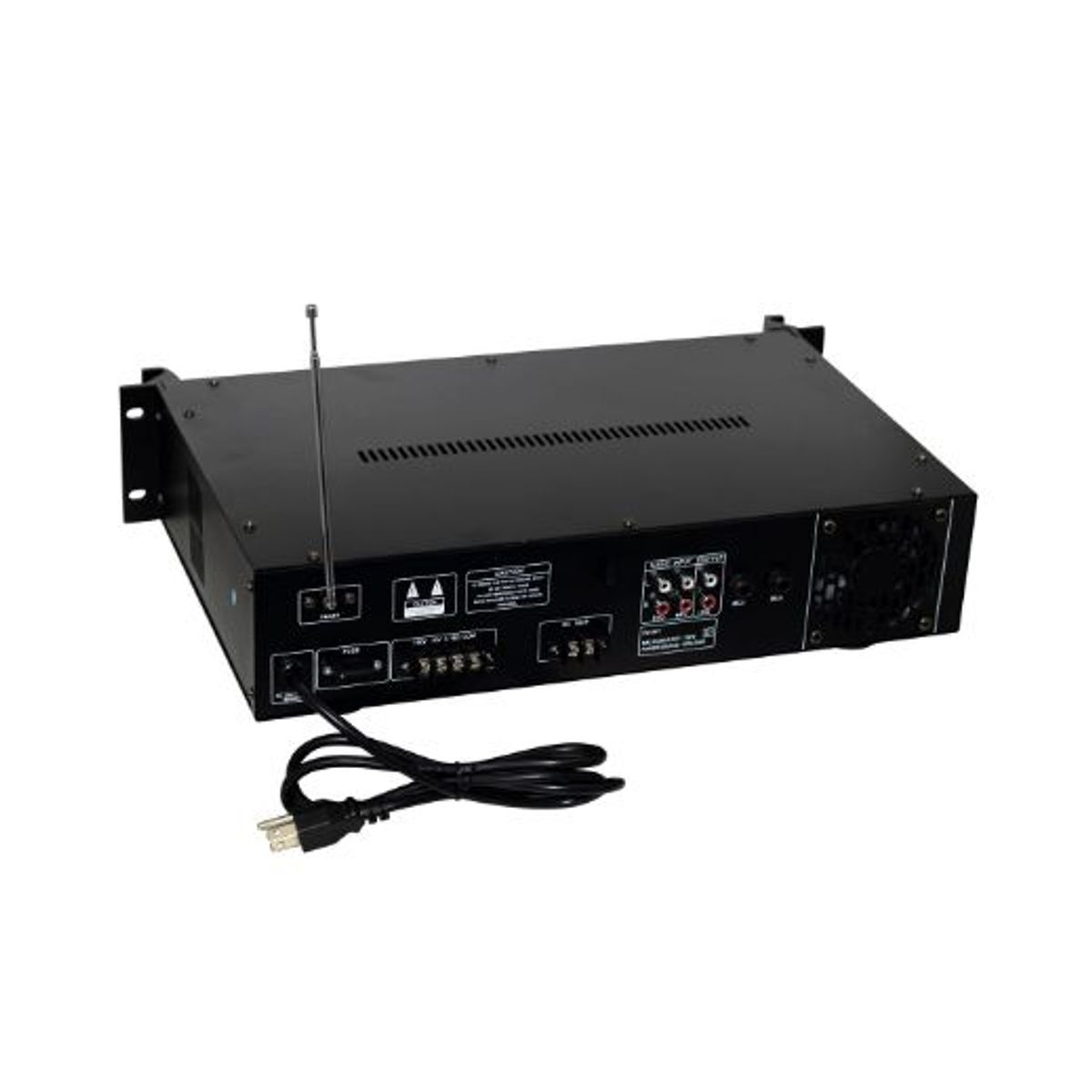 GENERICO - Amplificador de Audio 120W 5 MIC USB/SD/FM YT-J120 FREE POWER