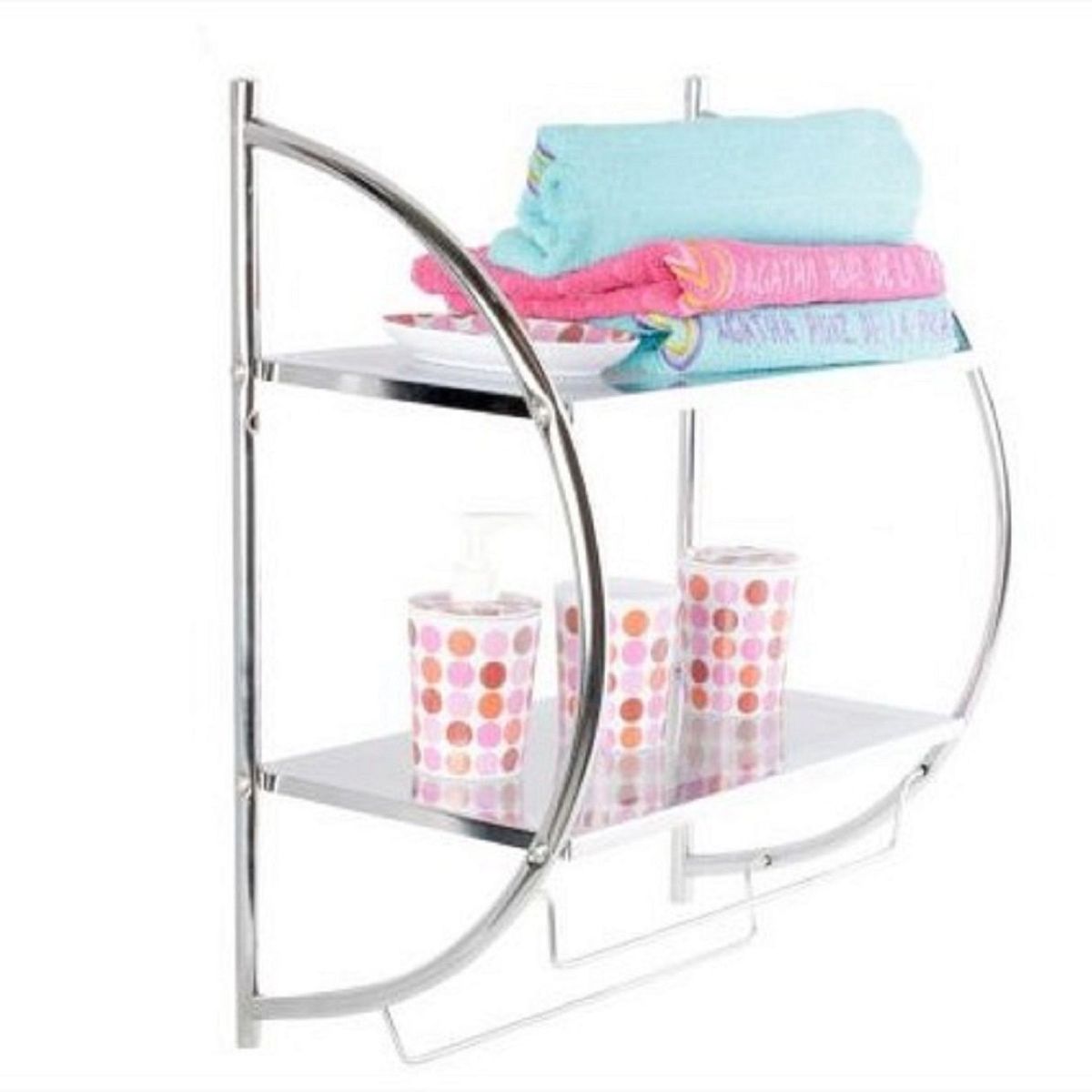 GENERICO - Organizador de baño y toallero KARSON