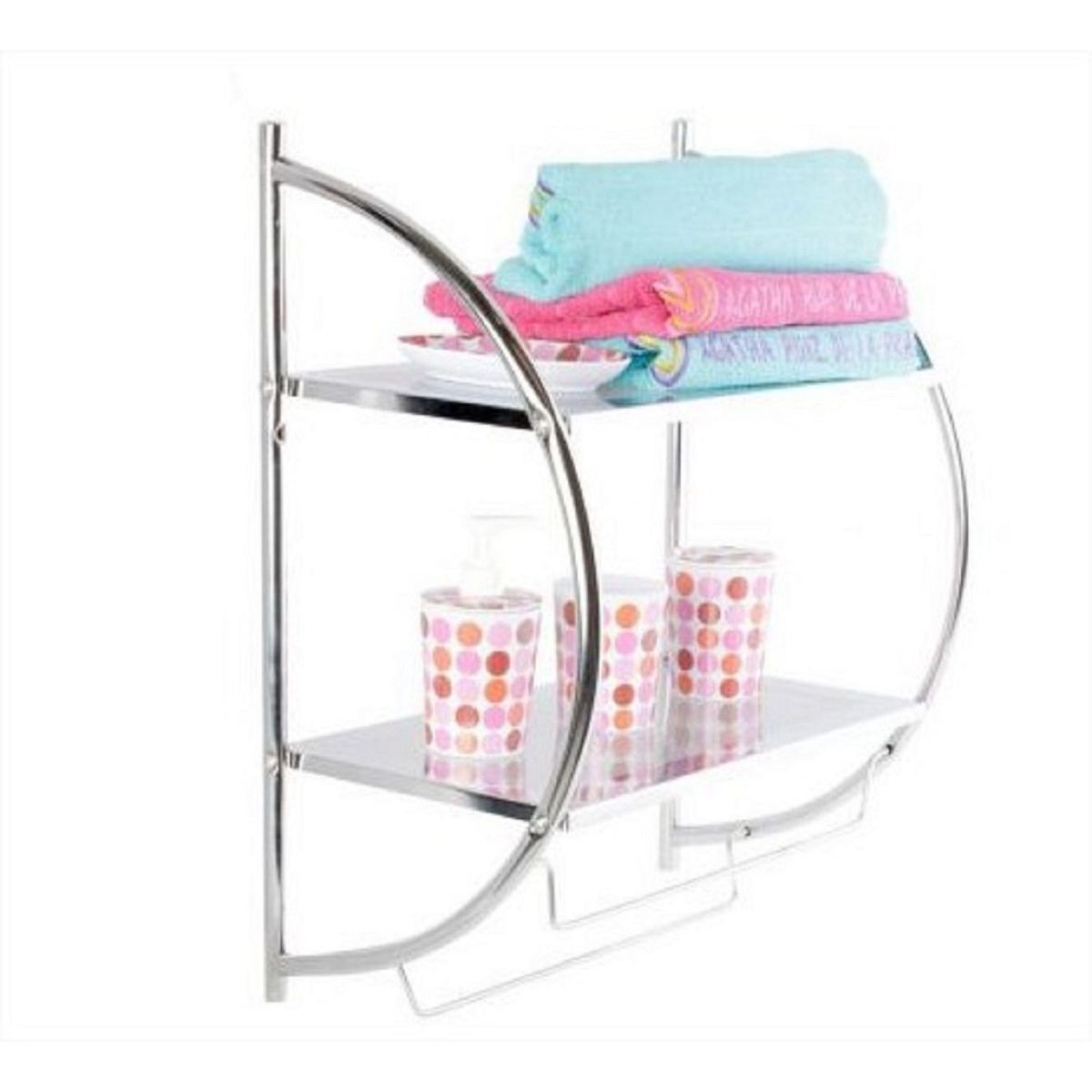 GENERICO - Organizador de baño y toallero KARSON