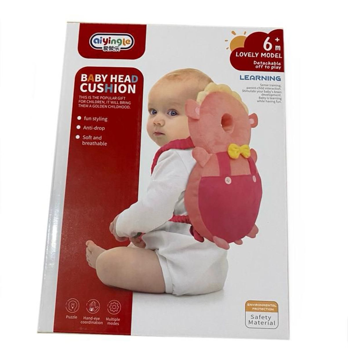 GENERICO - Mochila Protectora Para Cabeza Y Cuello Caidas Bebes