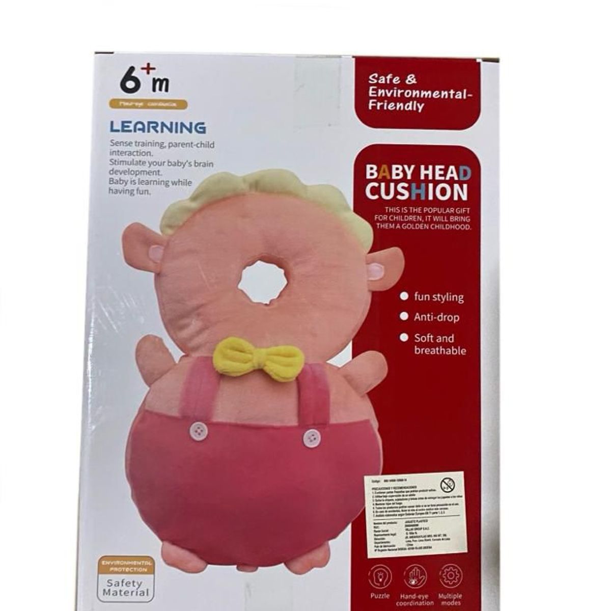 GENERICO - Mochila Protectora Para Cabeza Y Cuello Caidas Bebes