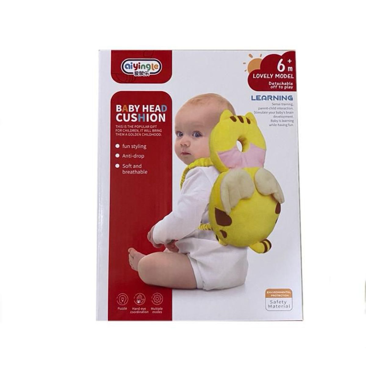 GENERICO - Mochila Protectora Para Cabeza Y Cuello Caidas Bebes