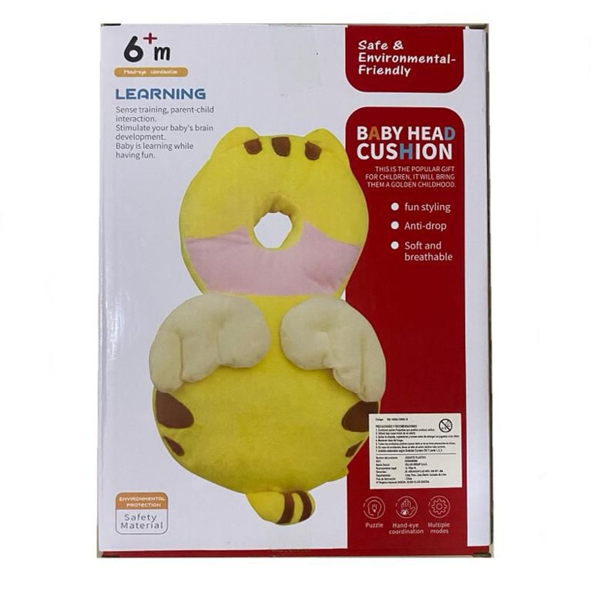 GENERICO - Mochila Protectora Para Cabeza Y Cuello Caidas Bebes