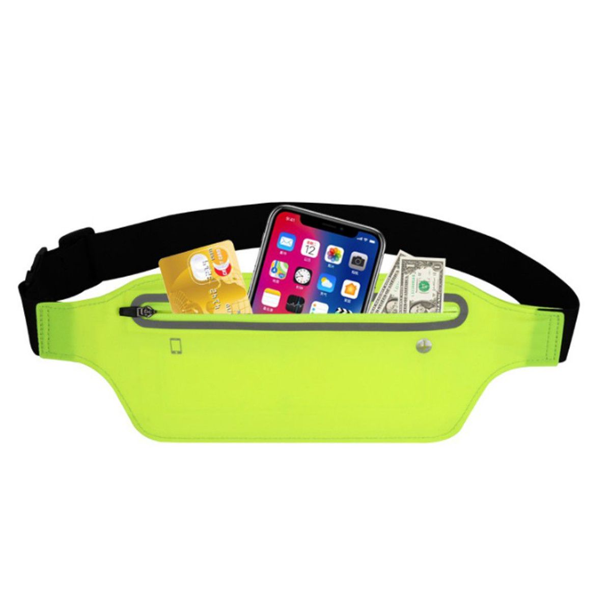 TODO FIT - Riñonera Deportiva Impermeable Ajustable para Running y Fitness