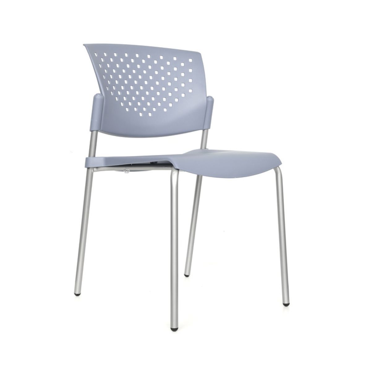 MOBELART - Silla de Oficina Visita Butterfly Gris möbelArt