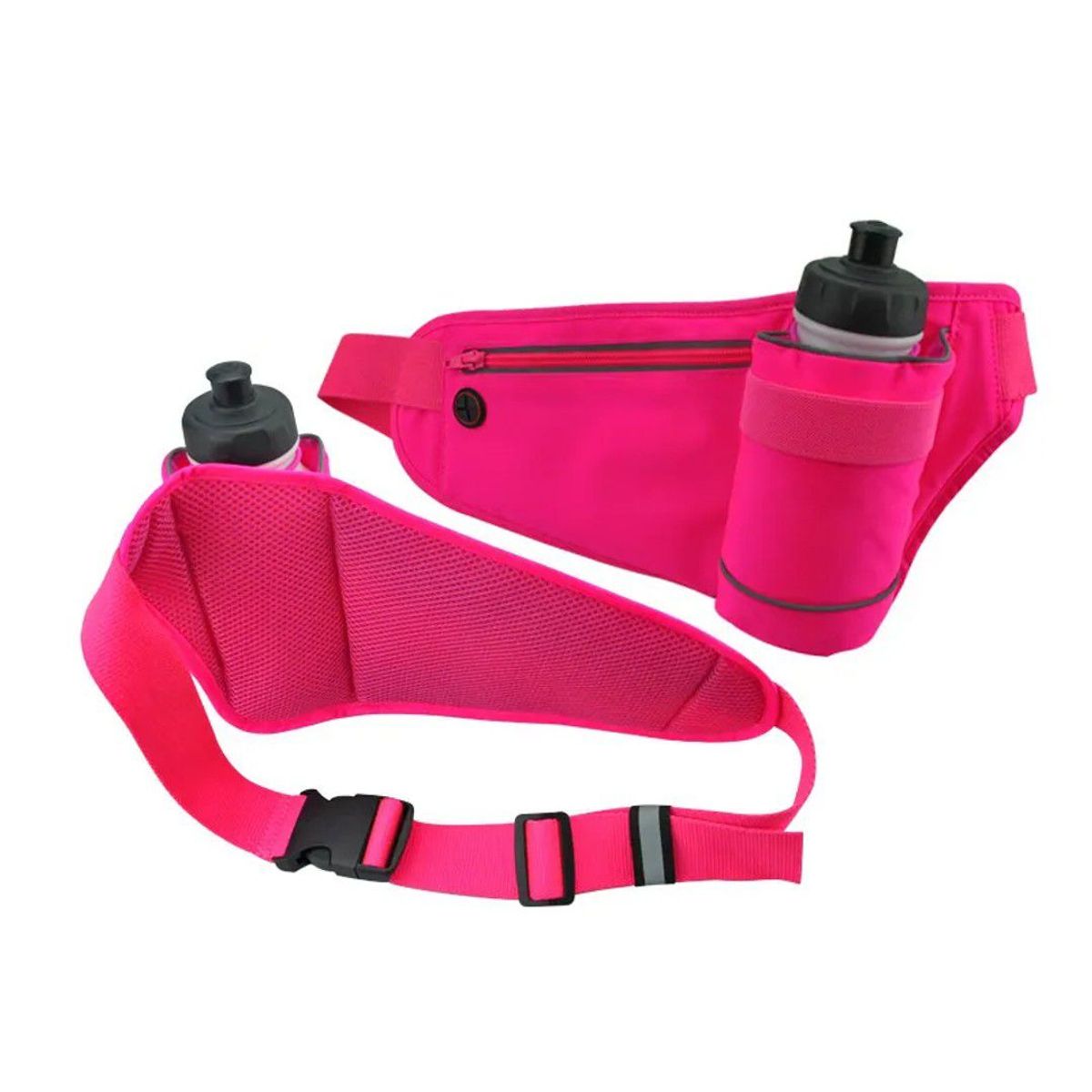 GENERICO - Canguro Riñonera con soporte para botella de agua y correa